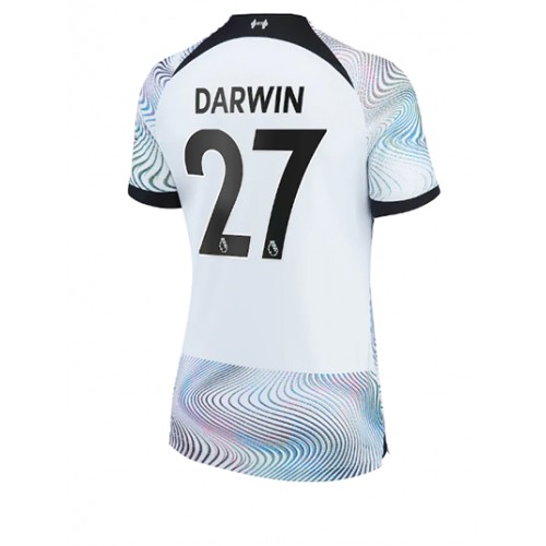 Dres Liverpool Darwin Nunez #27 Gostujuci za Žensko 2022-23 Kratak Rukav